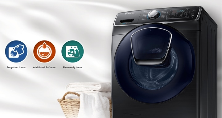 AddWash™ 16kg Washing Machine WF16J6500EV | Samsung UK