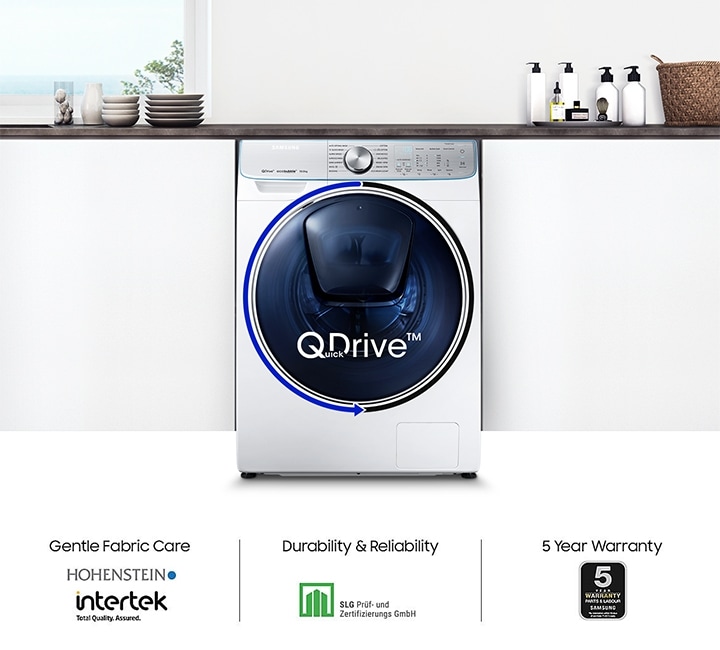 Samsung Quickdrive Ww6800 8kg Washing Machine White Samsung Uk