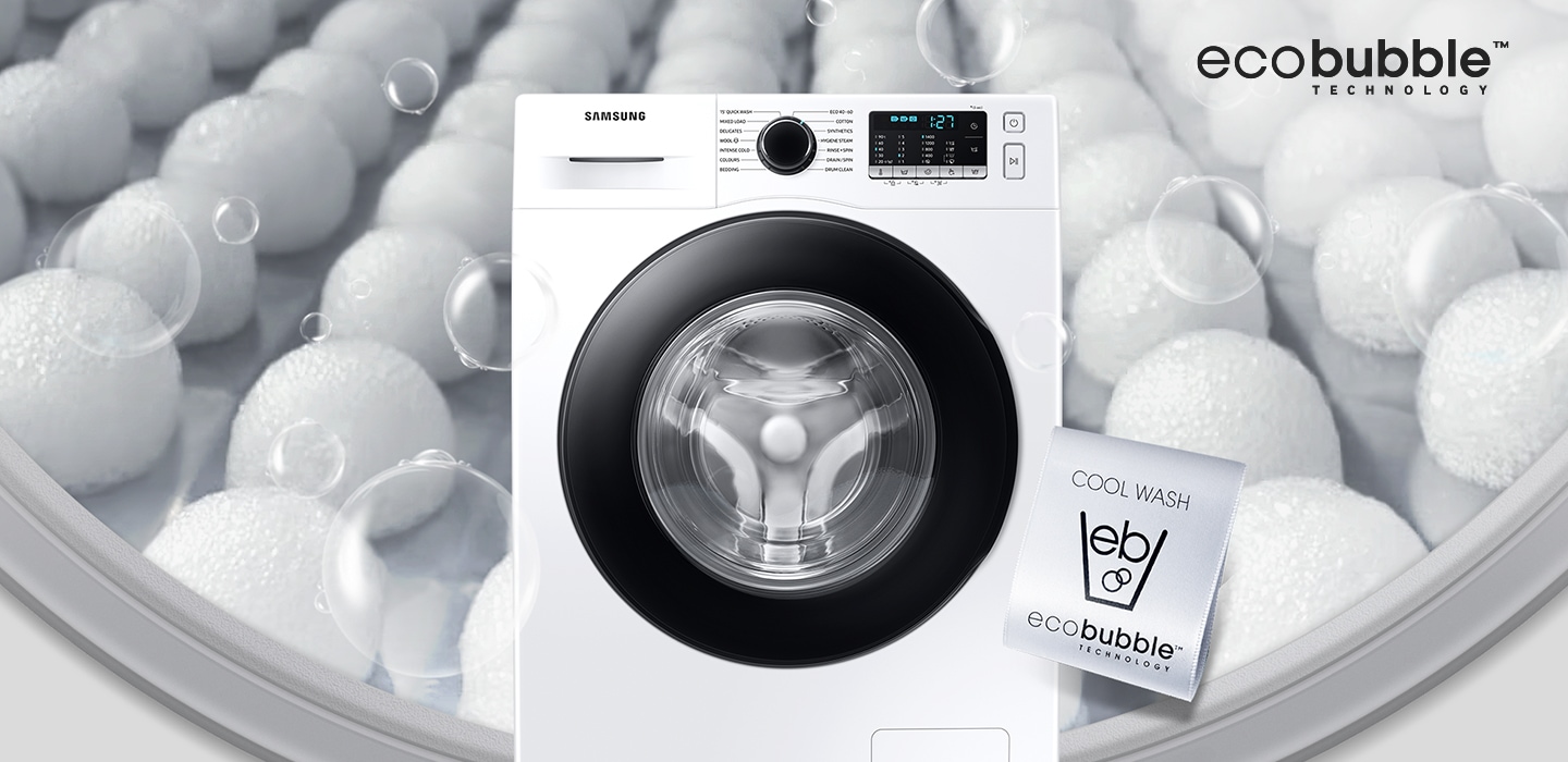 Samsung series 5 on sale ecobubble washing machine