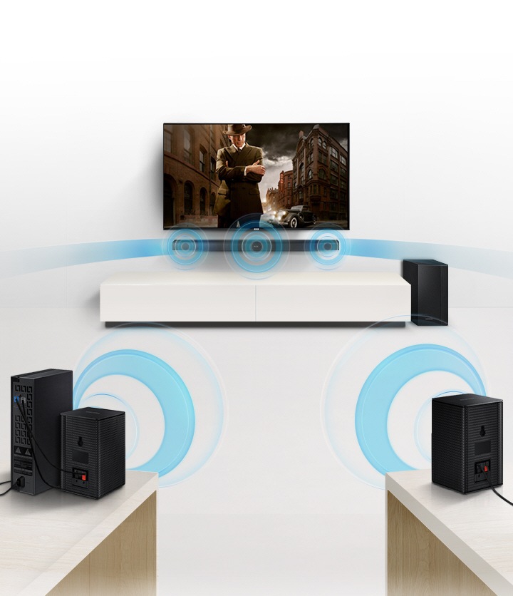 Samsung soundbar hw m360 connect store to tv