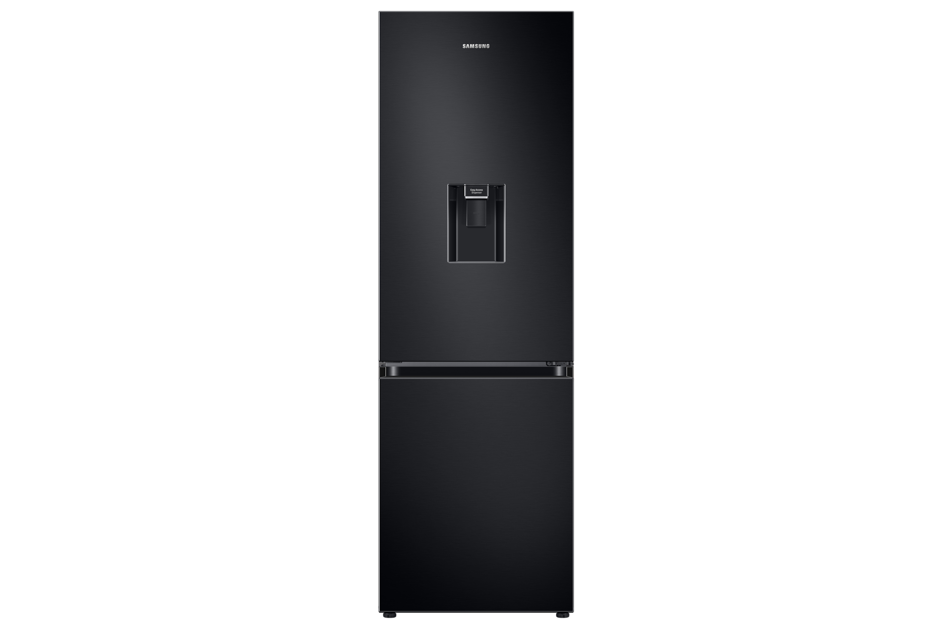 Black slimline deals fridge freezer