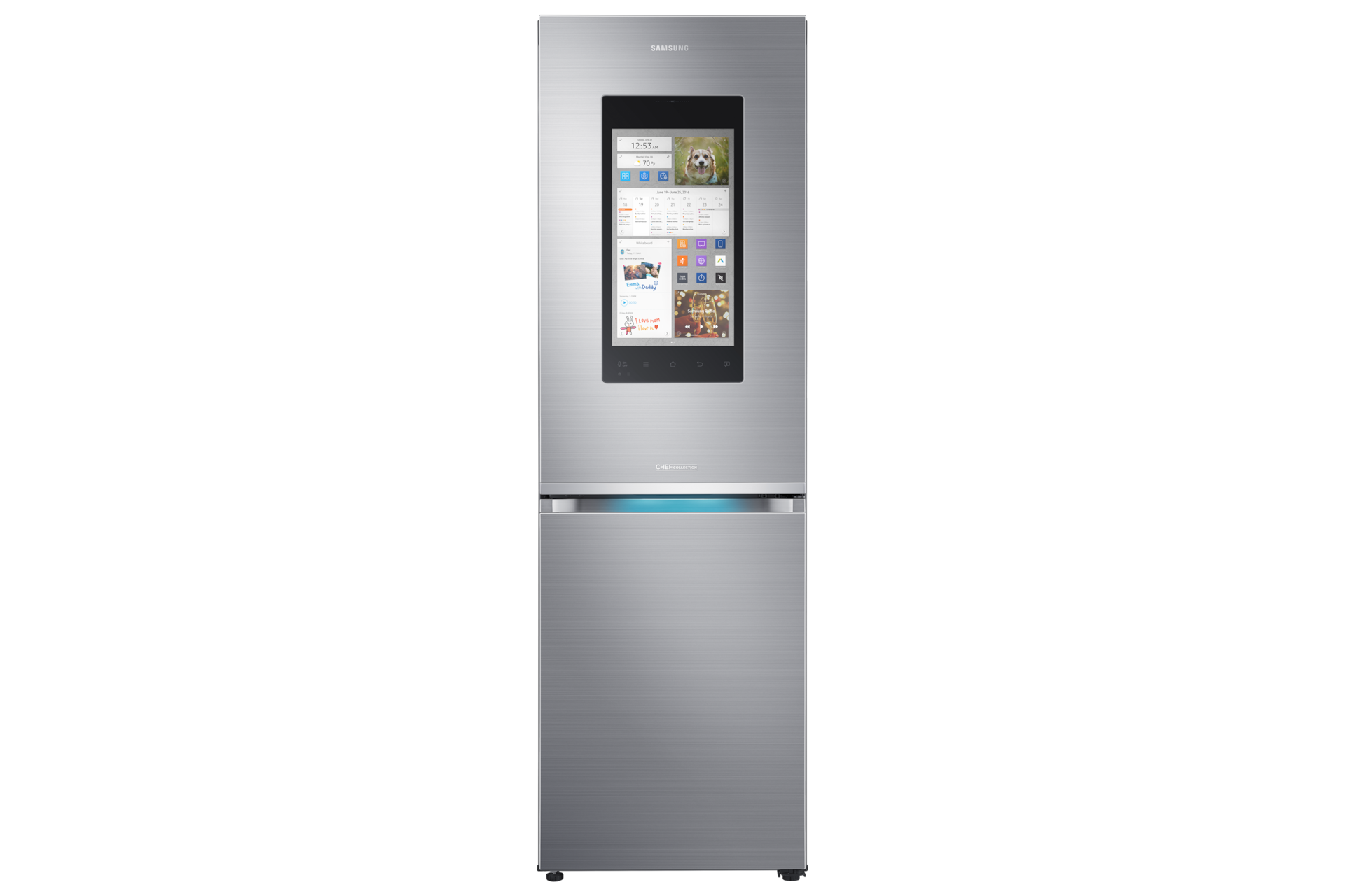 Family Hub Smart Fridge Freezer 387L Silver RB38M7998S4 ...