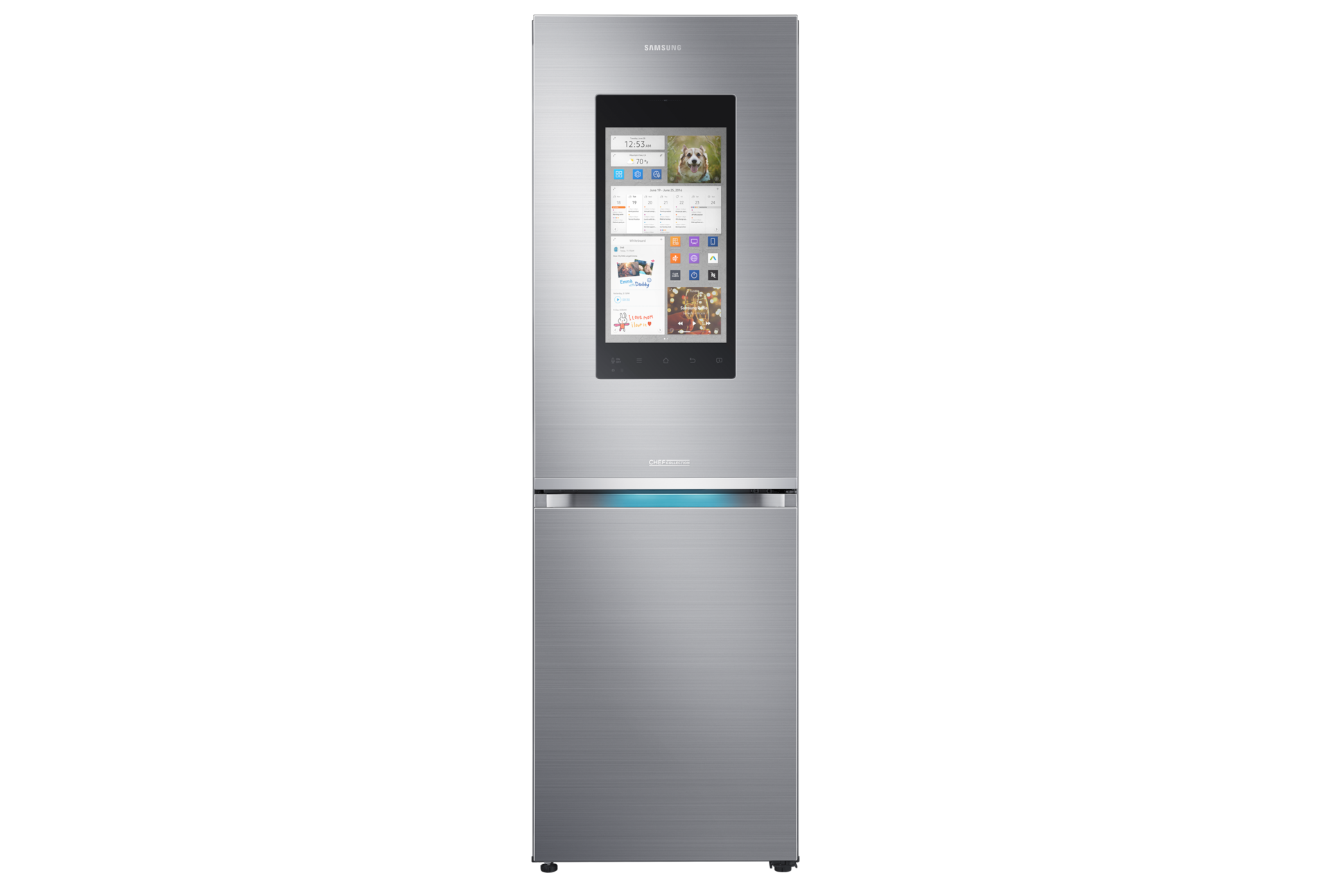 Family Hub™ Fridge Freezer, 380L | Samsung Support UK