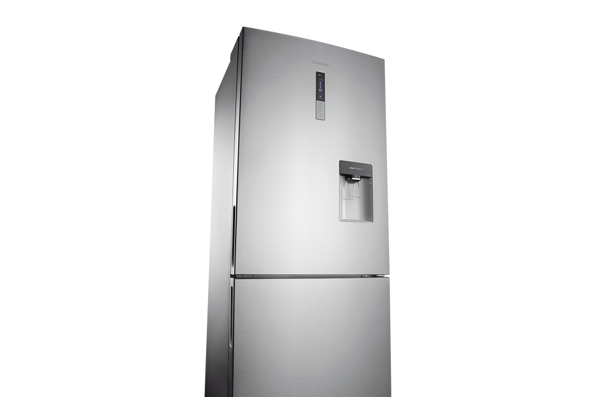 70cm wide Fridge Freezer with SpaceMax Technology, 432 L Steel Samsung UK