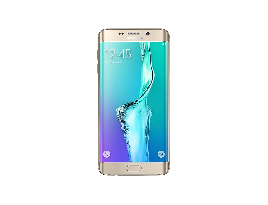 Galaxy S6 Edge Front Gold 32gb Specs And Reviews Samsung Uk