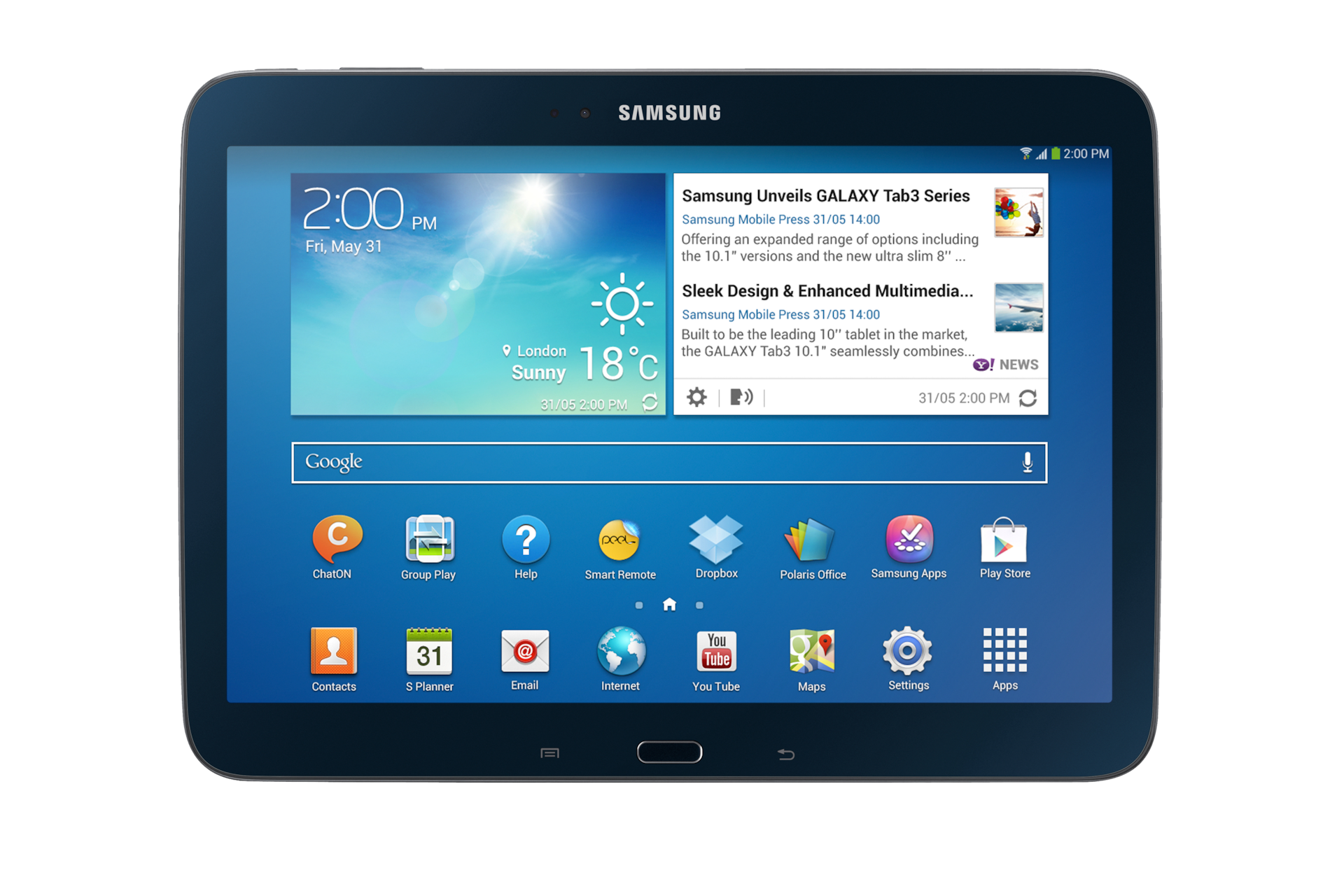 samsung tab 3 specs