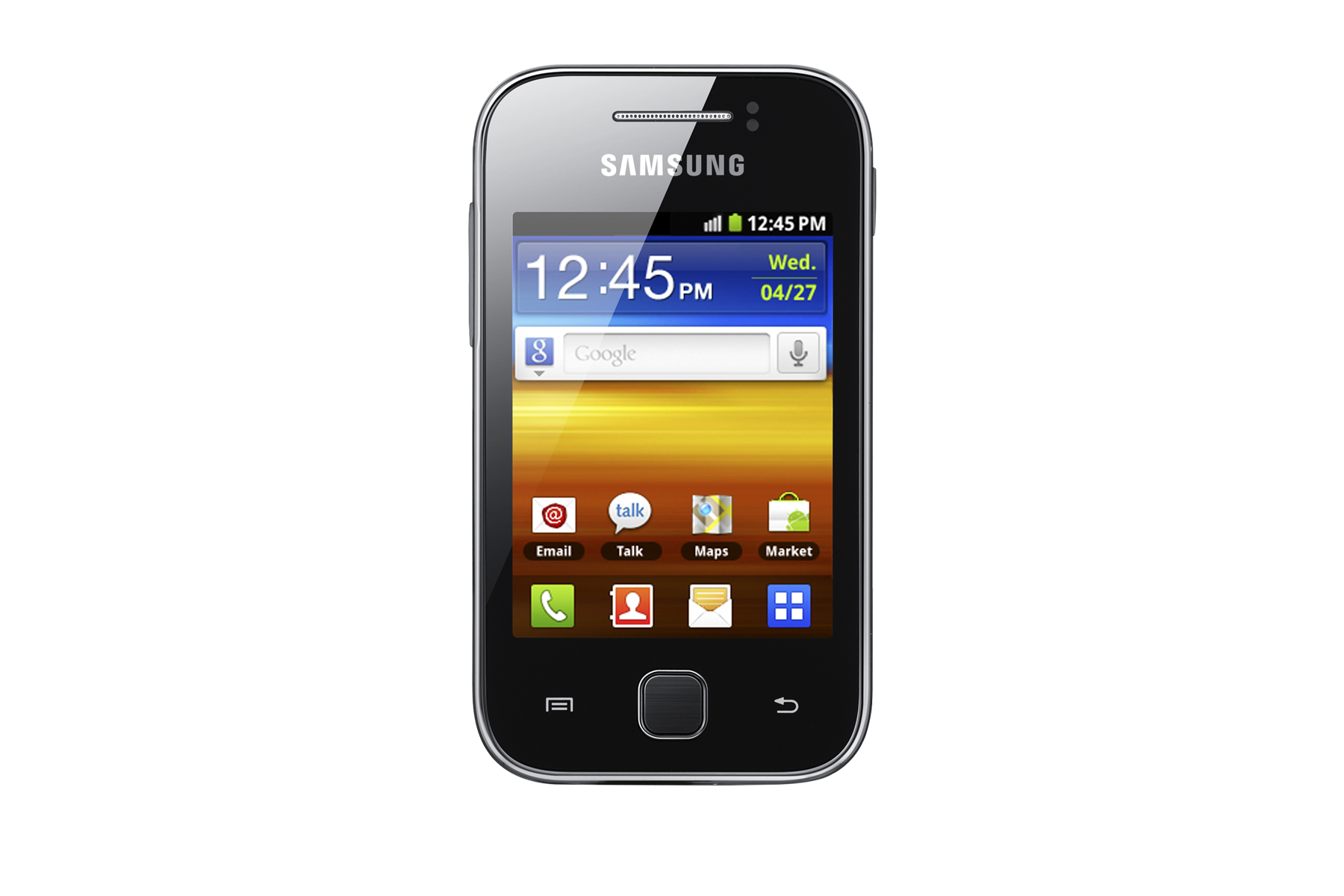 Samsung Galaxy Y (Black) - Full Specs and more | Samsung UK