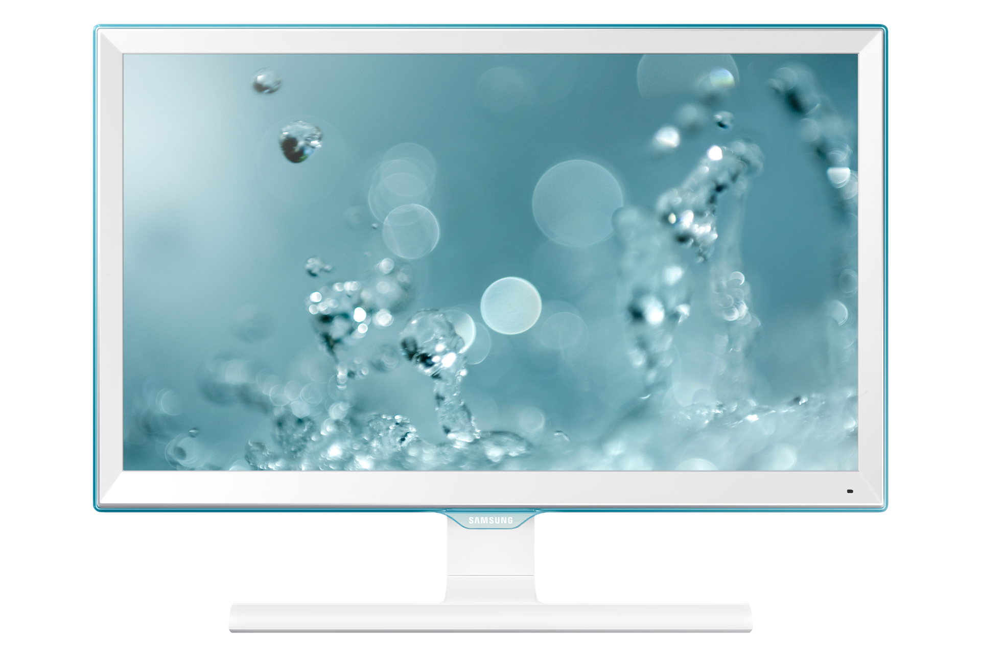 Bærbar beruset kapre 22" LED monitor with the Touch of Colour (White) | Samsung Support UK