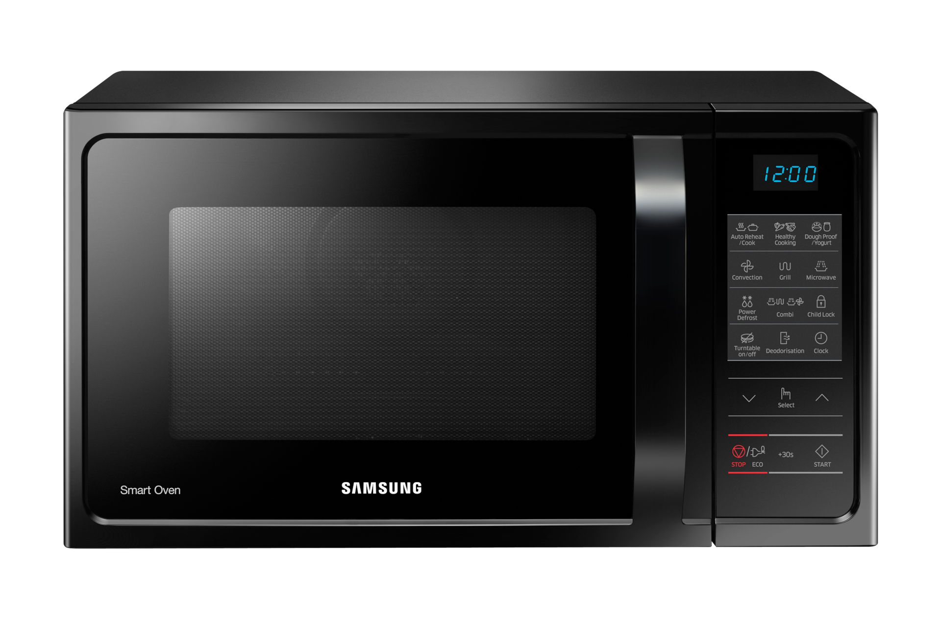 Samsung Combination Microwave Oven MC28H5013AK Samsung UK   Uk Microwave Oven Convection Mc28h5013a Mc28h5013ak Eu 007 Front Black