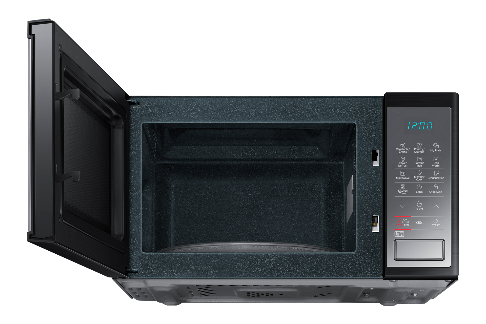 Low Front-Open black