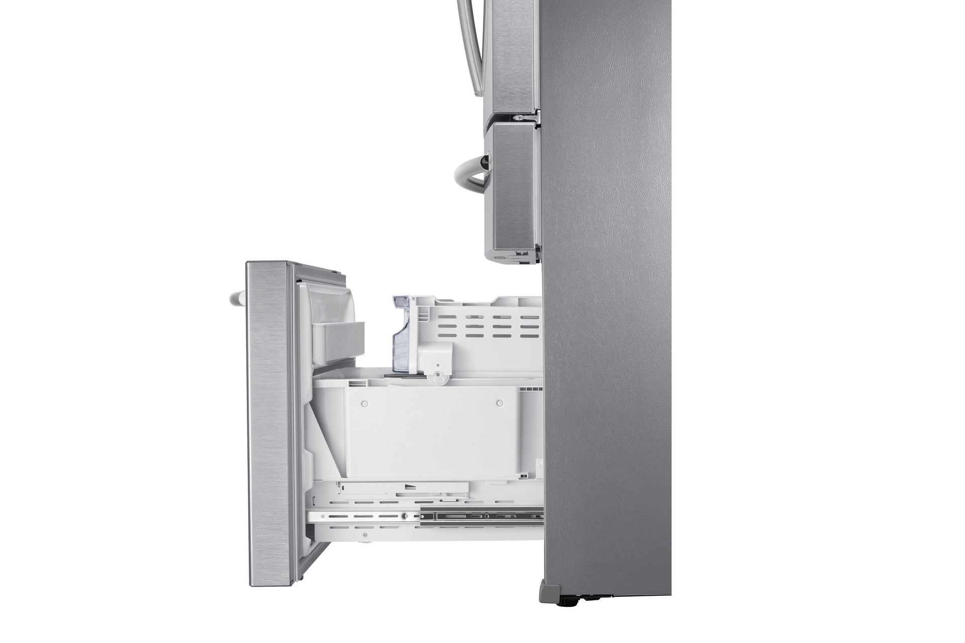 Freezer Box Slide Silver