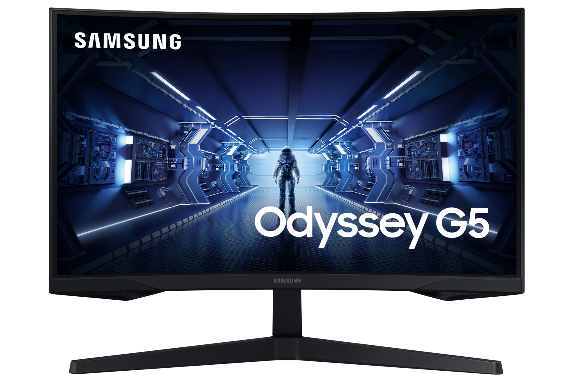 27 Odyssey G5 WQHD Gaming Monitor with 1000R curved screen