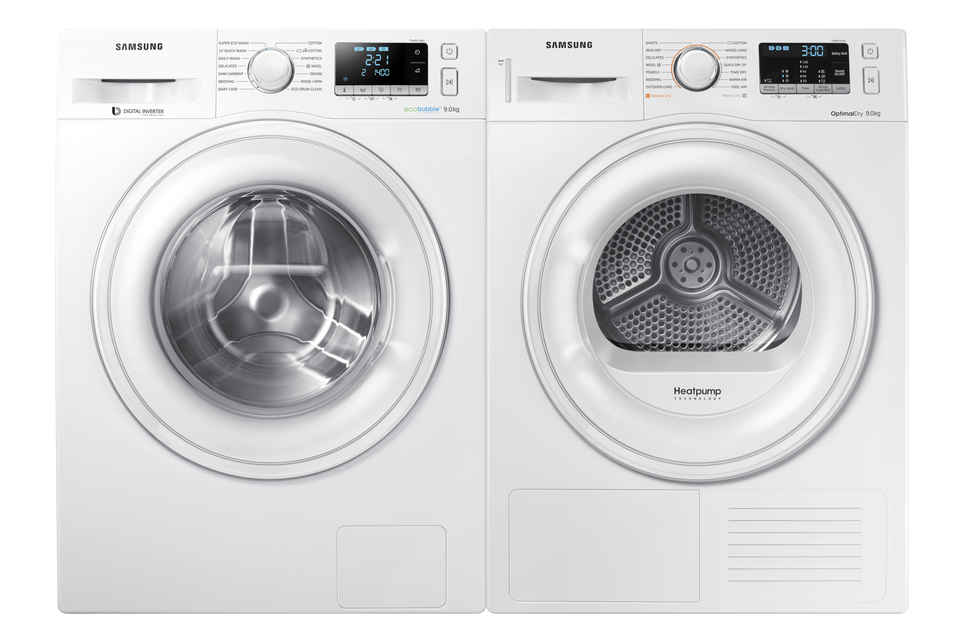 DV5000 Heat Pump Tumble Dryer A++ 9kg Samsung UK