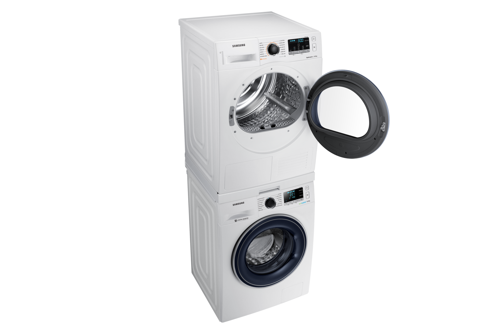 l-perspective-pair-door-open white