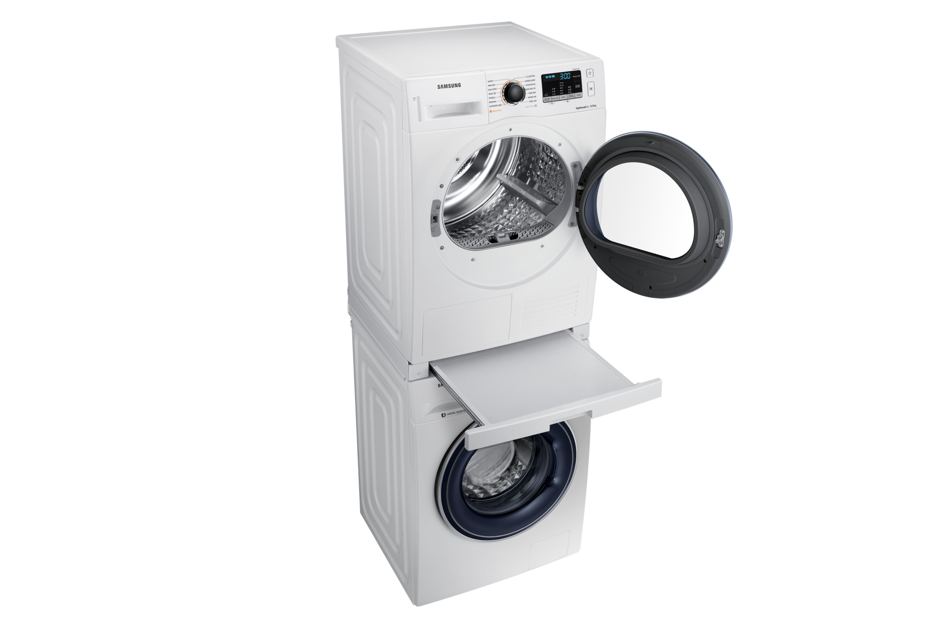 l-perspective-pair-door-open white