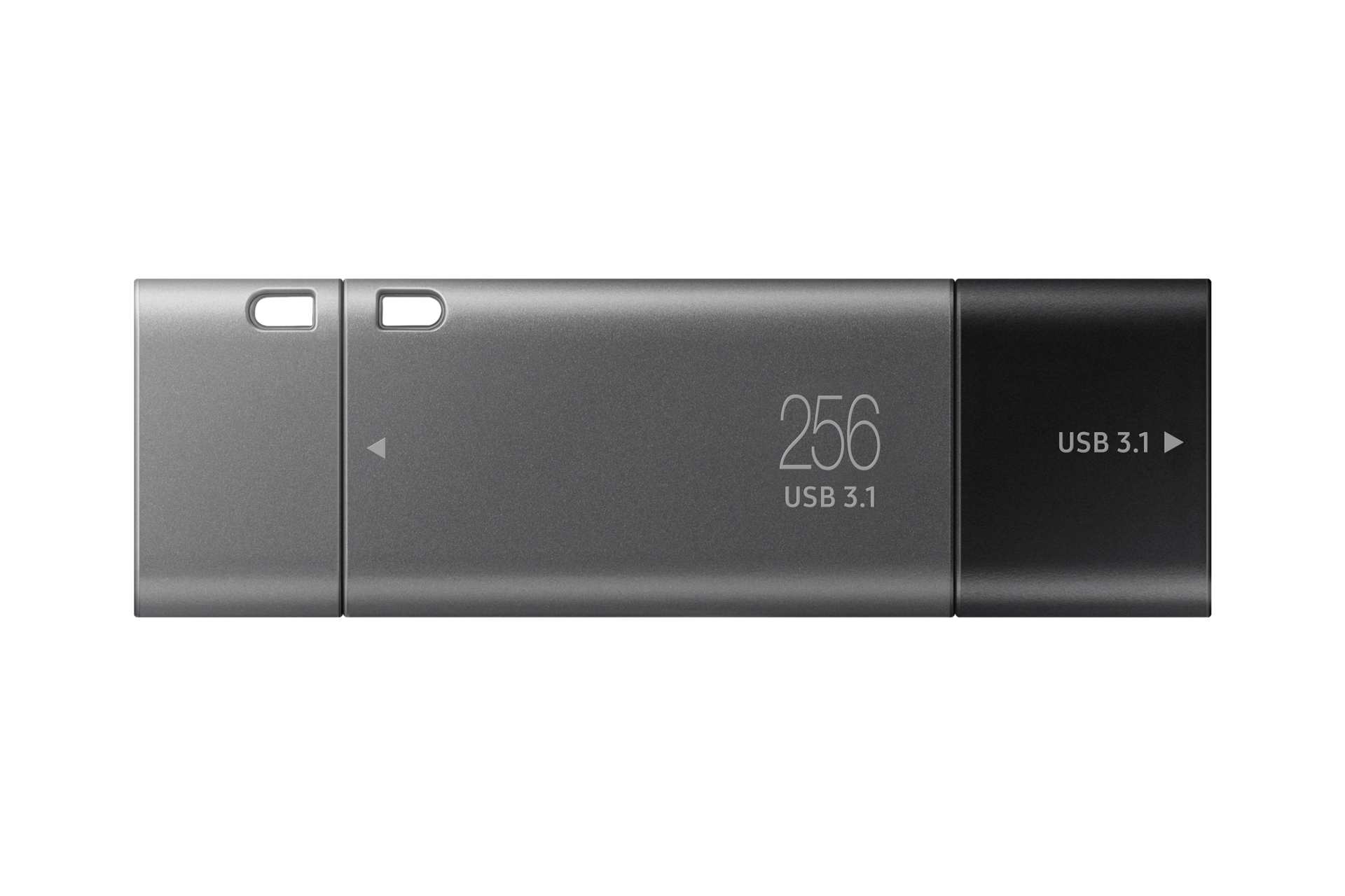 back black, Duo Plus USB Type-C Flash Drive (2020)