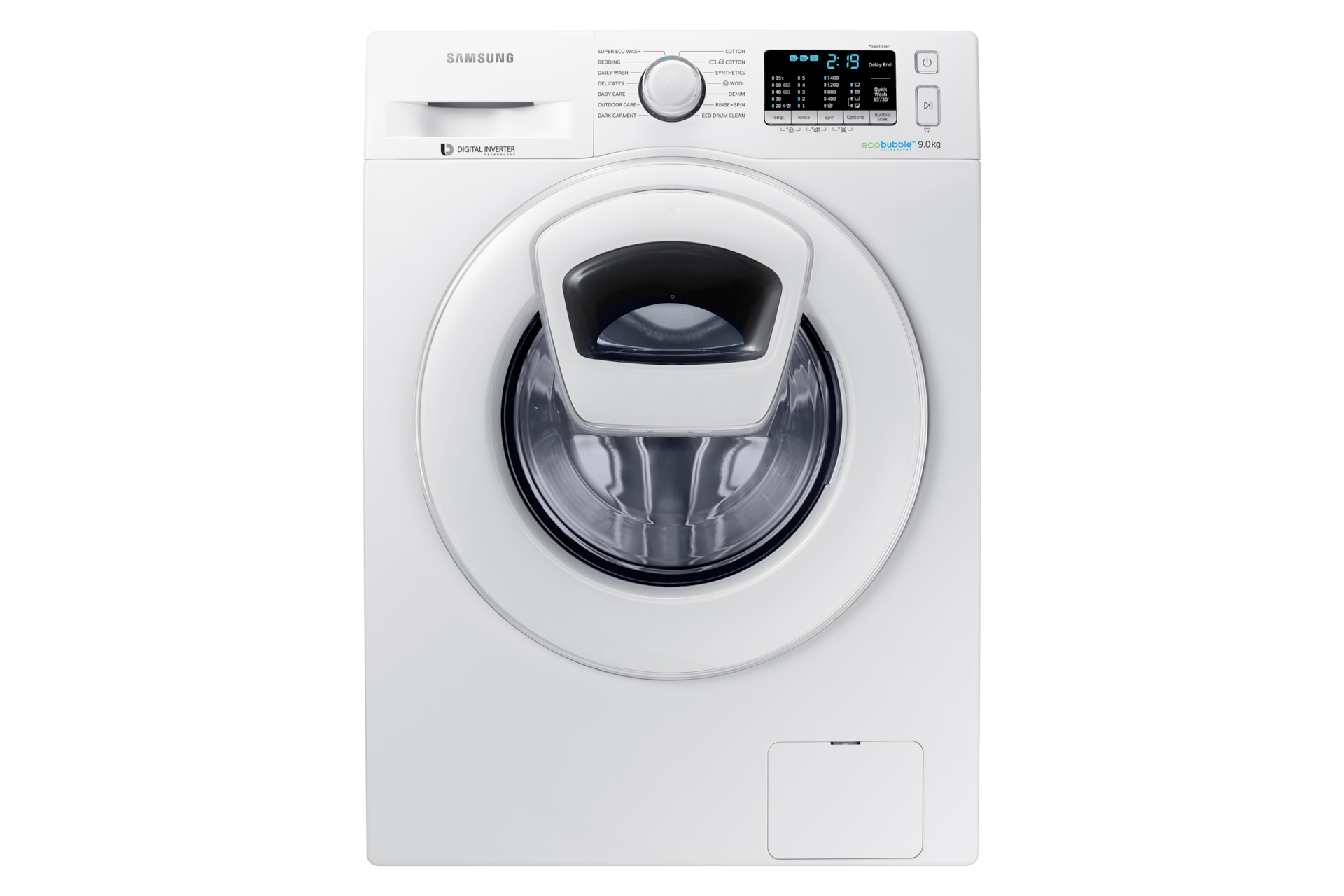 Ww5500 washing machine with deals addwashtm 9kg 1400rpm