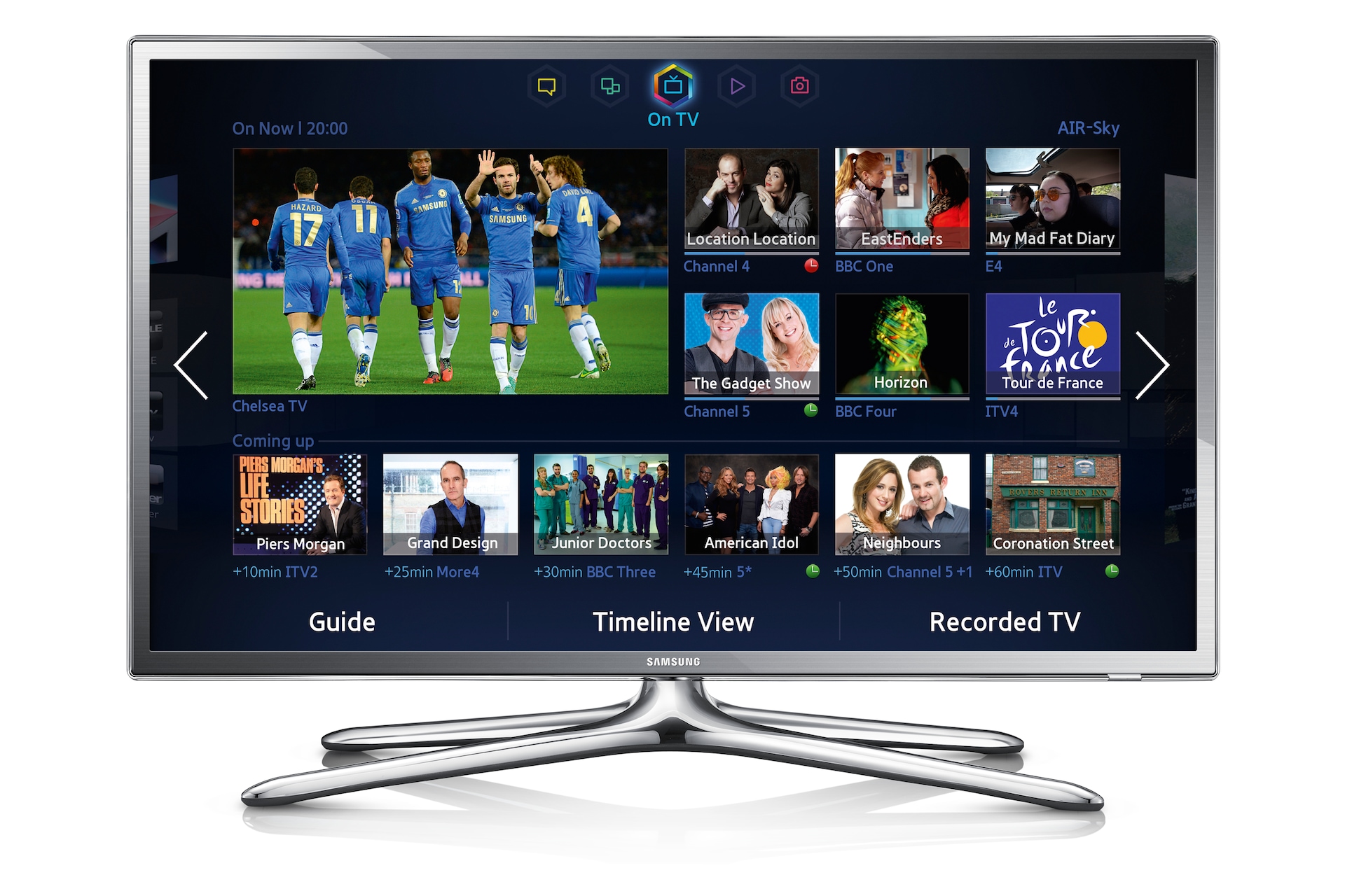 TV 32 SAMSUNG UE32H6200 LED SERIE 6 FULL HD SMART WIFI 3D 200 HZ HDMI USB  REFURBISHED SCART