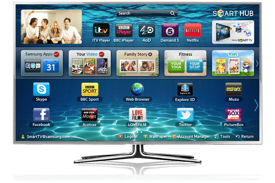 40" ES6900 6 SMART 3D HD Slim LED TV | Samsung Support UK