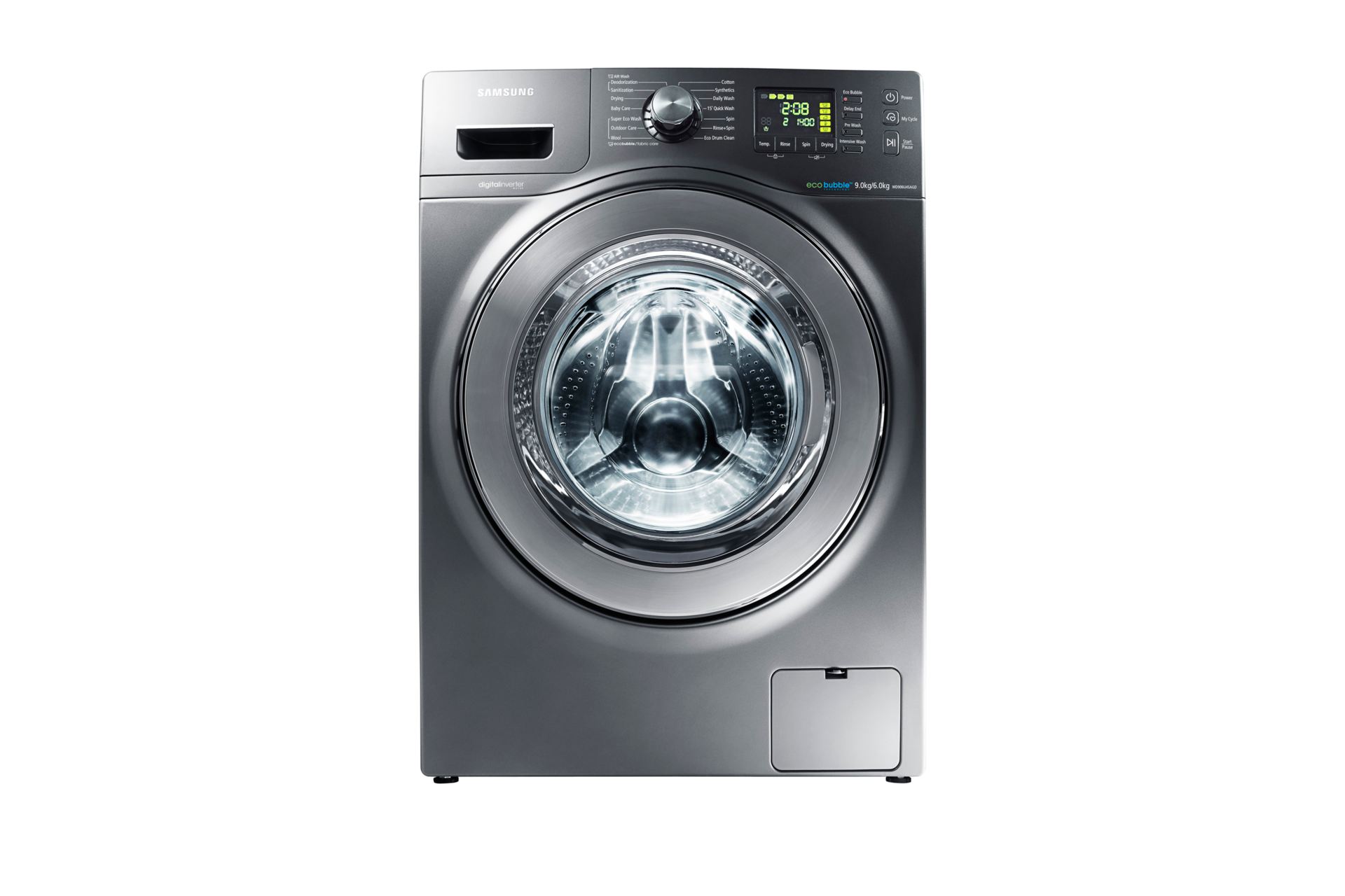 Seine Combo Combo With Eco Bubble 9 Kg Inox Samsung Support Uk