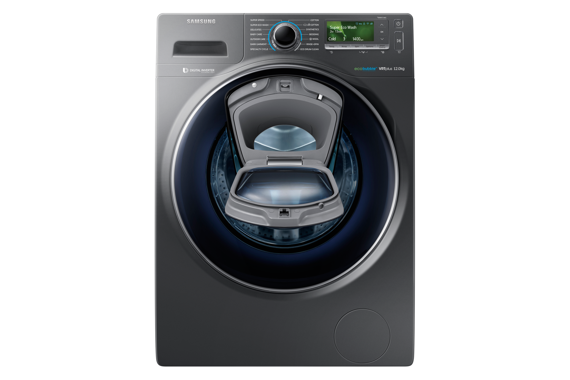 WW12K8412OW 12kg AddWash Washing Machine | Samsung UK