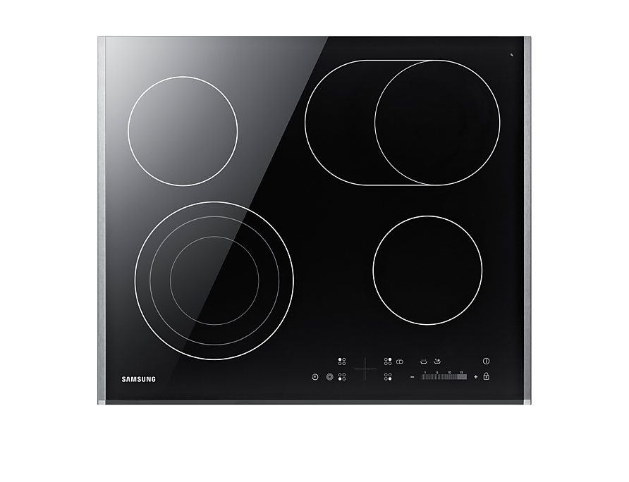 Anafe eléctrico Samsung CTR264 de vidrio cerámico negro