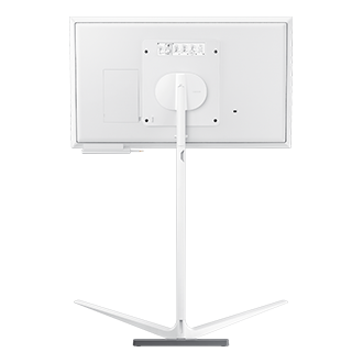 back white