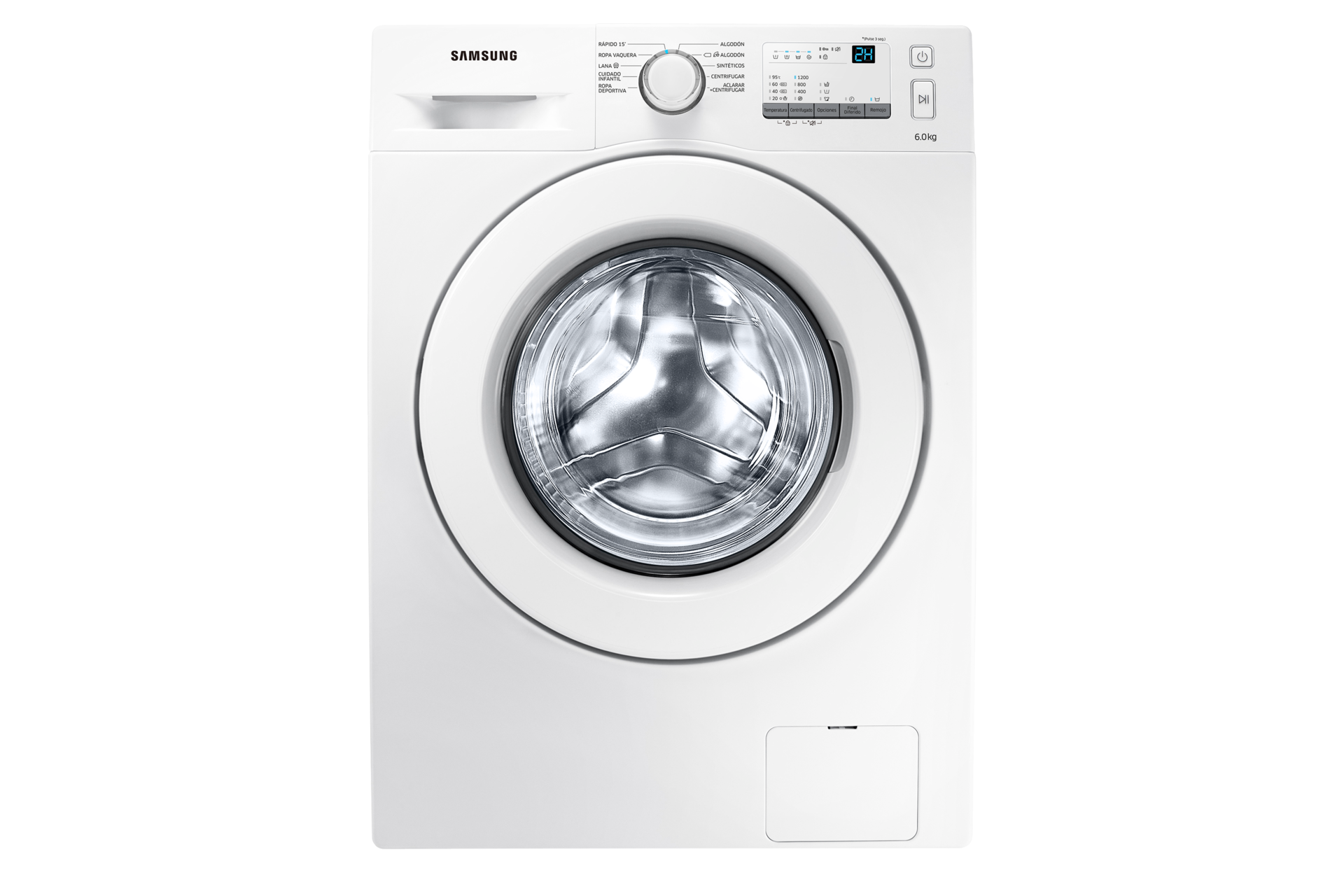 6 kg 1 000 RPM Máquina de lavar roupa EcoBubble WF60F4E0W0W