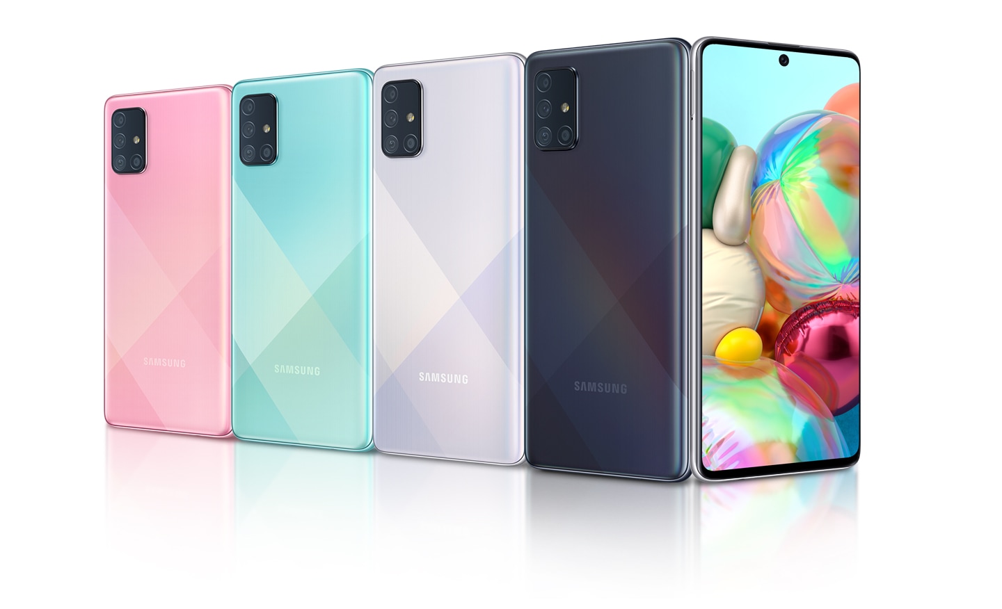 Các phiên bản màu sắc của Samsung Galaxy A71 4G 2020