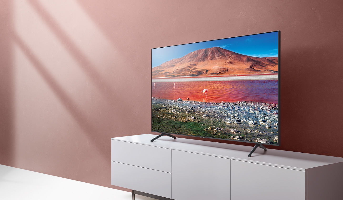 Smart Tivi 4K Samsung 55 inch 55TU7000 Trải Nghiệm Sắc Màu Rực Rỡ Và Sắc Nét 