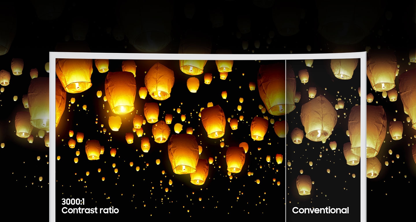 Màn hình led cong Samsung cho chất lượng hình ảnh hoàn hảo