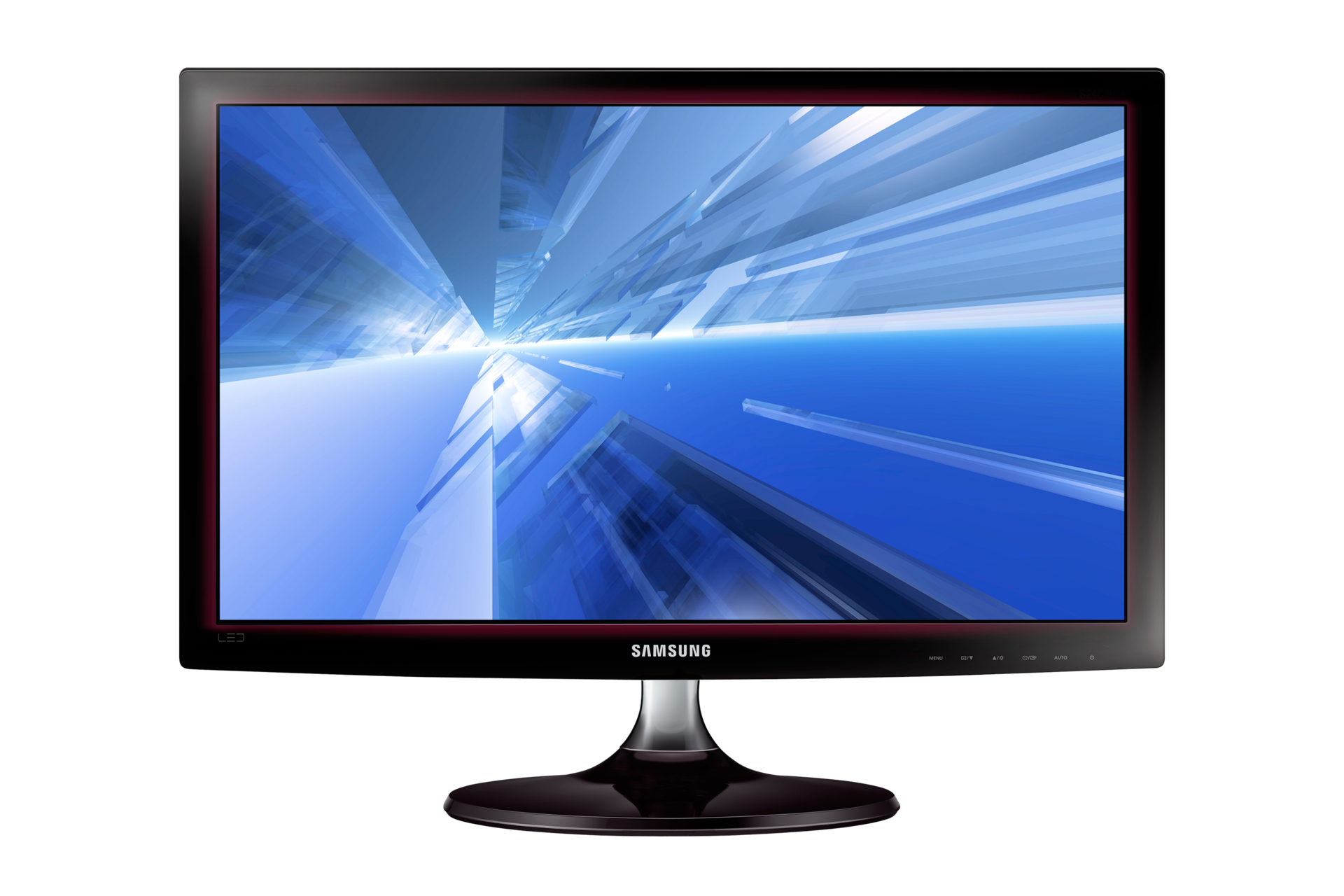 Chiêm ngưỡng trọn vẹn màn hình Samsung S20D300 cùng khung viền & chân máy màu đen độc đáo để đặt mua sản phầm tại Samsung VN!