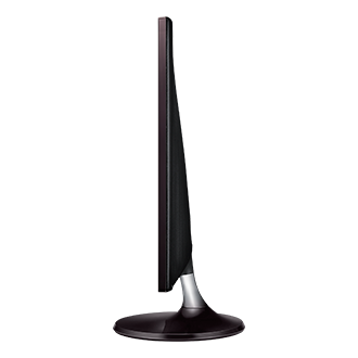 Xem cạnh nghiêng phải của màn hình máy tính LED S20D300 khung viền màu đỏ Gradation Glossy độc đáo và đặt mua tại Samsung VN!