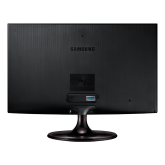 Xem mặt sau màn hình máy tính LED S20D300 với các cổng kết nối được xếp đặt tinh giản, gọn gàng. Đặt mua hàng tại Samsung VN!