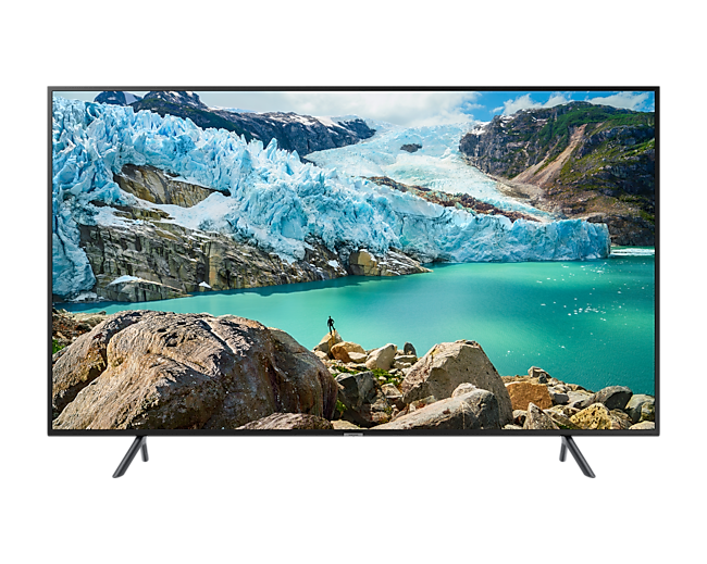 Mặt trước của tv 50 inch Samsung Smart TV 4K UHD. Xem giá ti vi Samsung mới nhất và mua ngay!