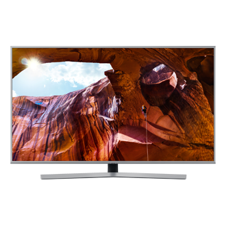 Mặt trước của smart tivi samsung 4k 65 inch ua65ru7400. Xem giá ti vi Samsung mới nhất và mua ngay!