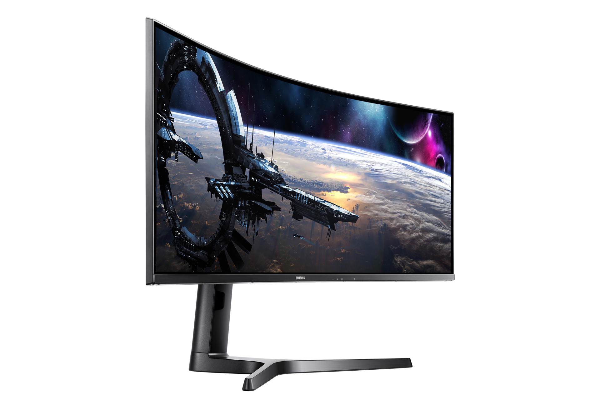 Монитор curved gaming. Samsung 43 inch Curved Monitor. 48,9