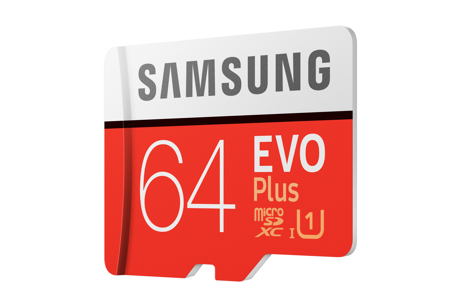 r-perspective Red, EVO Plus microSD Card 2020 64 GB