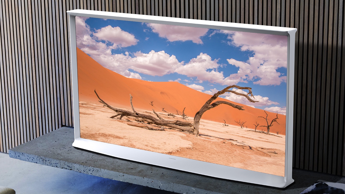 It has the power of  QLED
And an innovation in audio