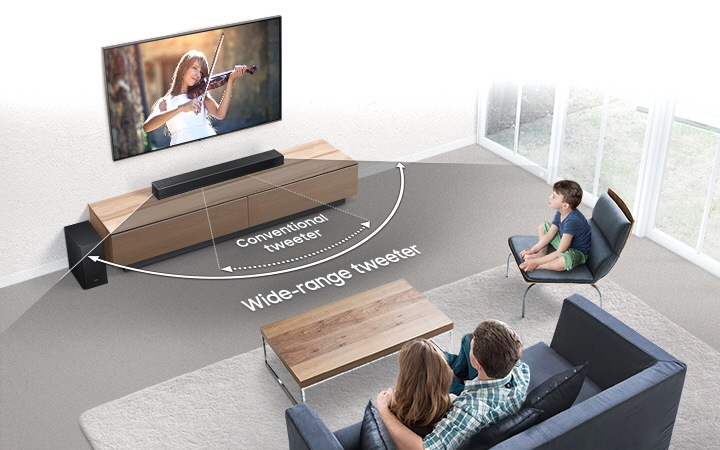 samsung n850 soundbar rear speakers