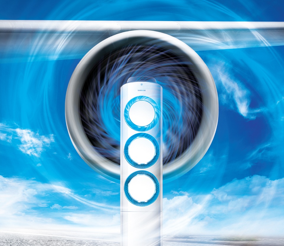 Samsung AF28FVZD FLOOR STANDING 28K Q9000, Inverter, R410A