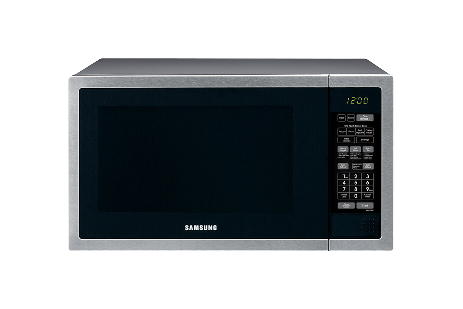 Samsung 55L, Electronic Solo, Microwave Oven, with Sensor Cook Technology, ME6194ST in Silver
