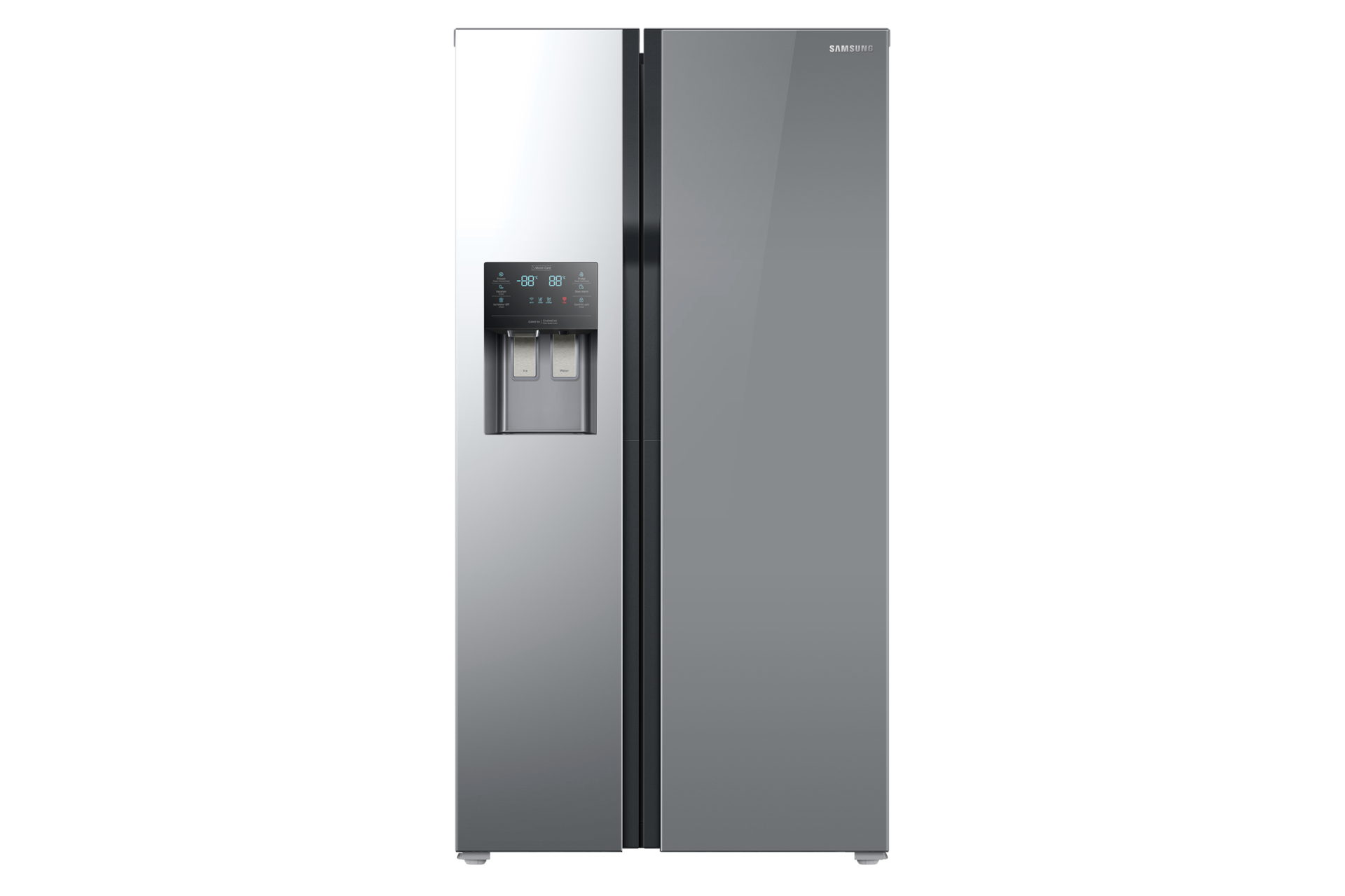 Rs51k54f02a Side By Side With Auto Water Ice Dispenser 510 L Samsung Support South Africa