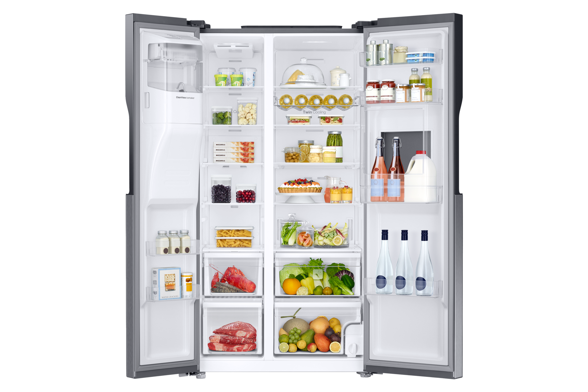Samsung Mirror Fridge Freezer