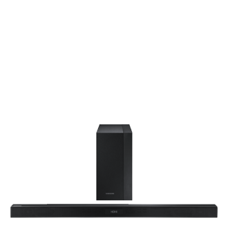 Wireless soundbar speakers