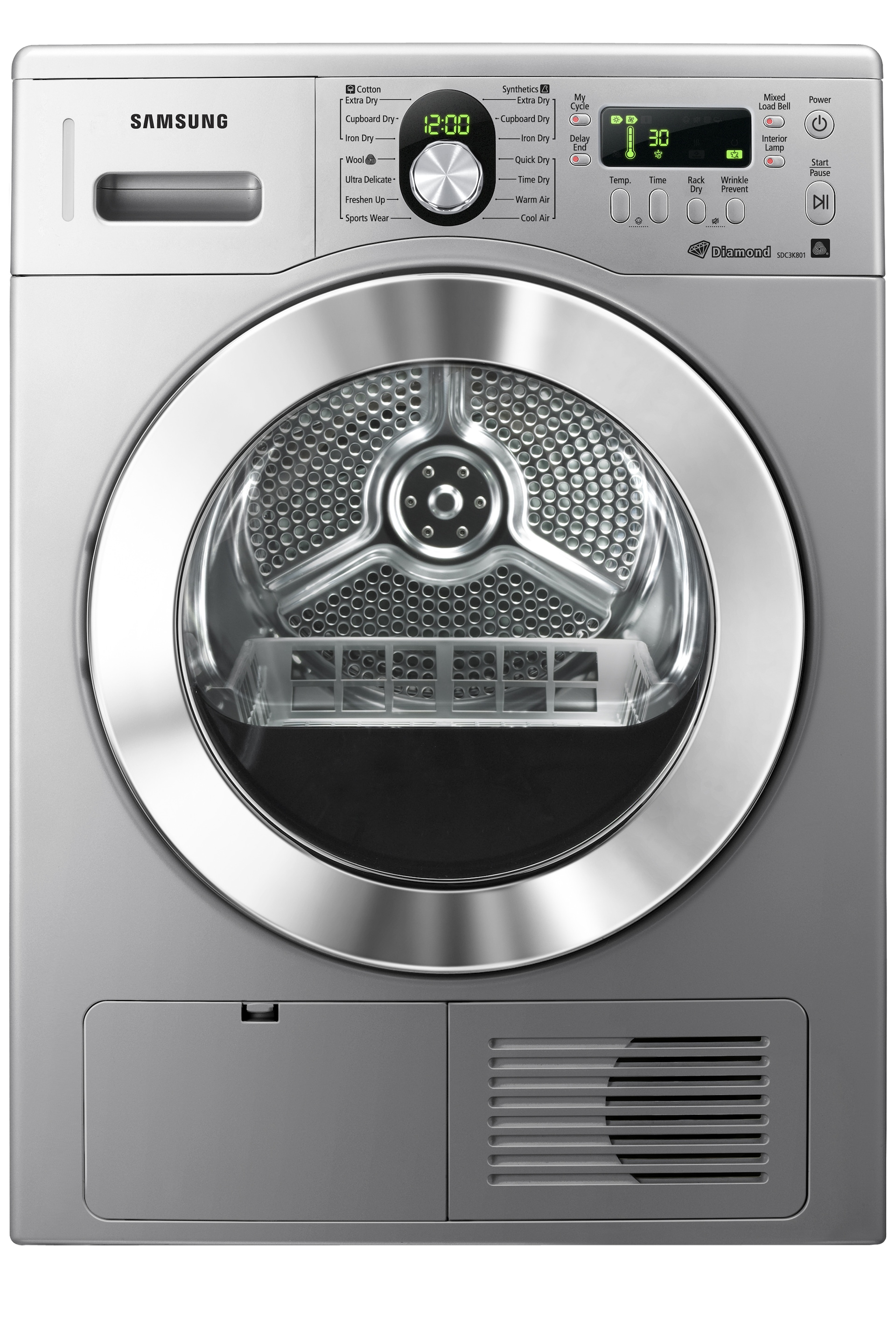 SDC3K801 8kg Condenser Dryer | Samsung Support South Africa