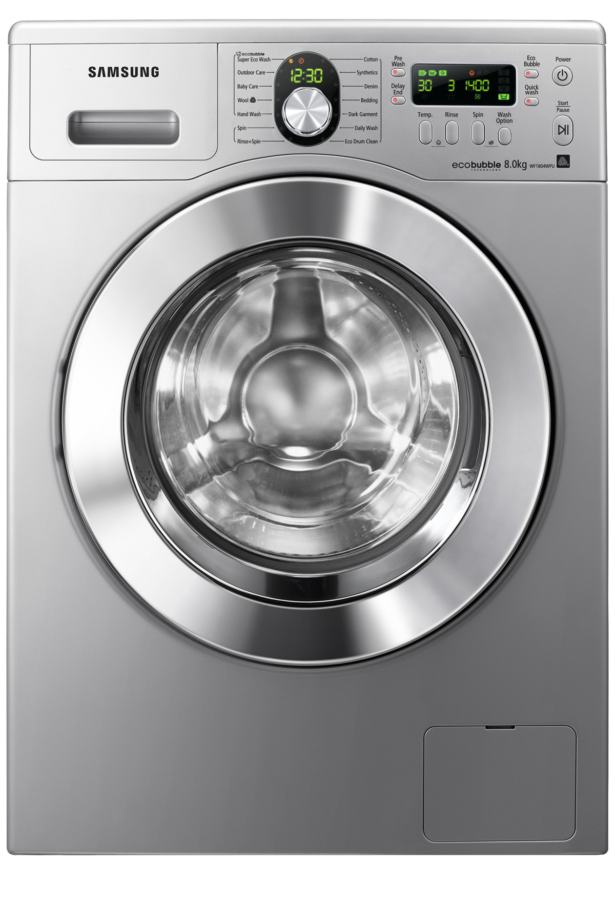 WF1804WPU 8kg Deep Foam Washing Machine Samsung Support South Africa