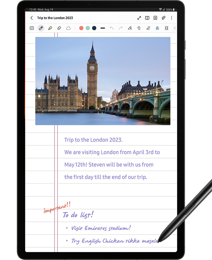 Samsung presenta il Galaxy Note 10.1: prendere appunti in digitale non è  mai stato così semplice