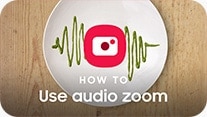 Come usare Audio Zoom