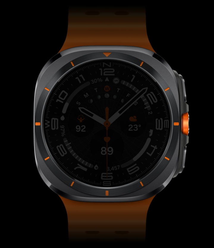 Galaxy Watch Ultra（ギャラクシーウォッチウルトラ）LTE 47mm Titanium White | Samsung Japan 公式